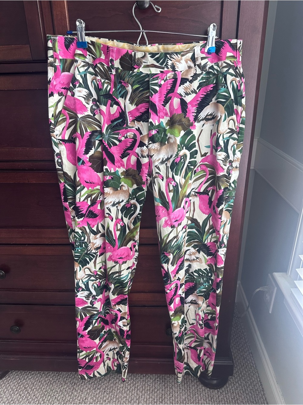 Loudmouth Menβs Flamingo Golf Pants size 34x32